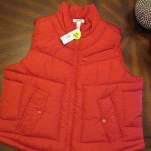 NWT Juniors Plus  1X Red Arizona Vest